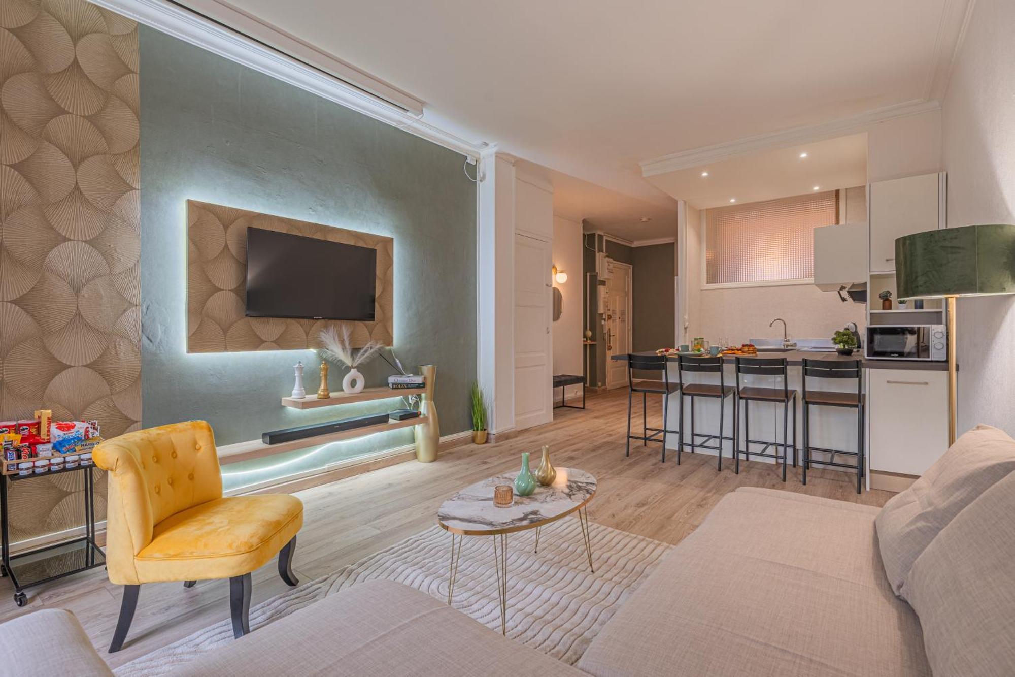 그르노블 Luxury Cinephile - Netflix - 2 Balcons - Garage Prive - Minibar 아파트 외부 사진